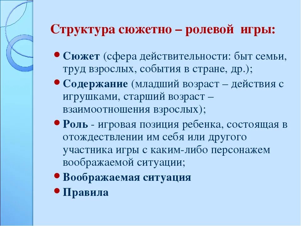 Сюжетная игра определение. Структура сюжетно-ролевой игры в детском саду. Структурные компоненты сюжетно-ролевой игры. Элементы структуры сюжетно-ролевой игры. Сюжетно Ролевая игра структура.кратко.