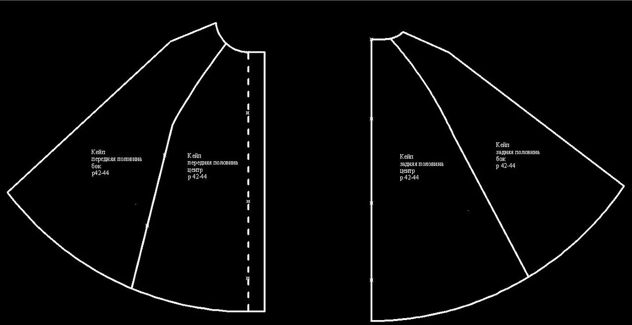 Forum Romanumqe ::: Thema anzeigen - Paenula Schnittmuster poncho, Schnittchen, 