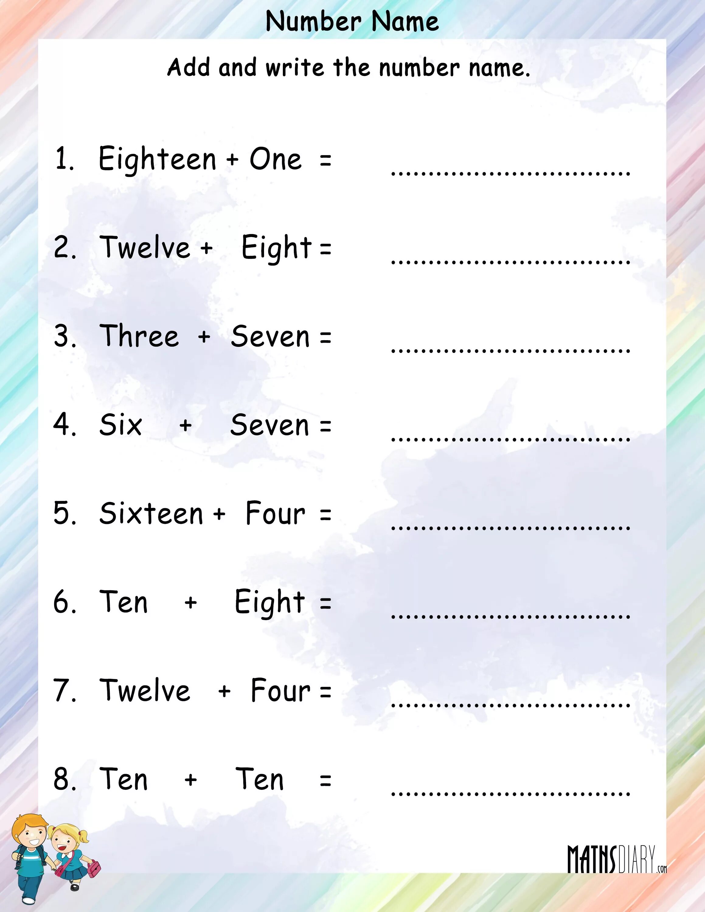 Цифры английский тест. Числа в английском языке Worksheets. Numbers 1-20 Worksheets for Kids. Примеры на английском. Числа на англ задания.