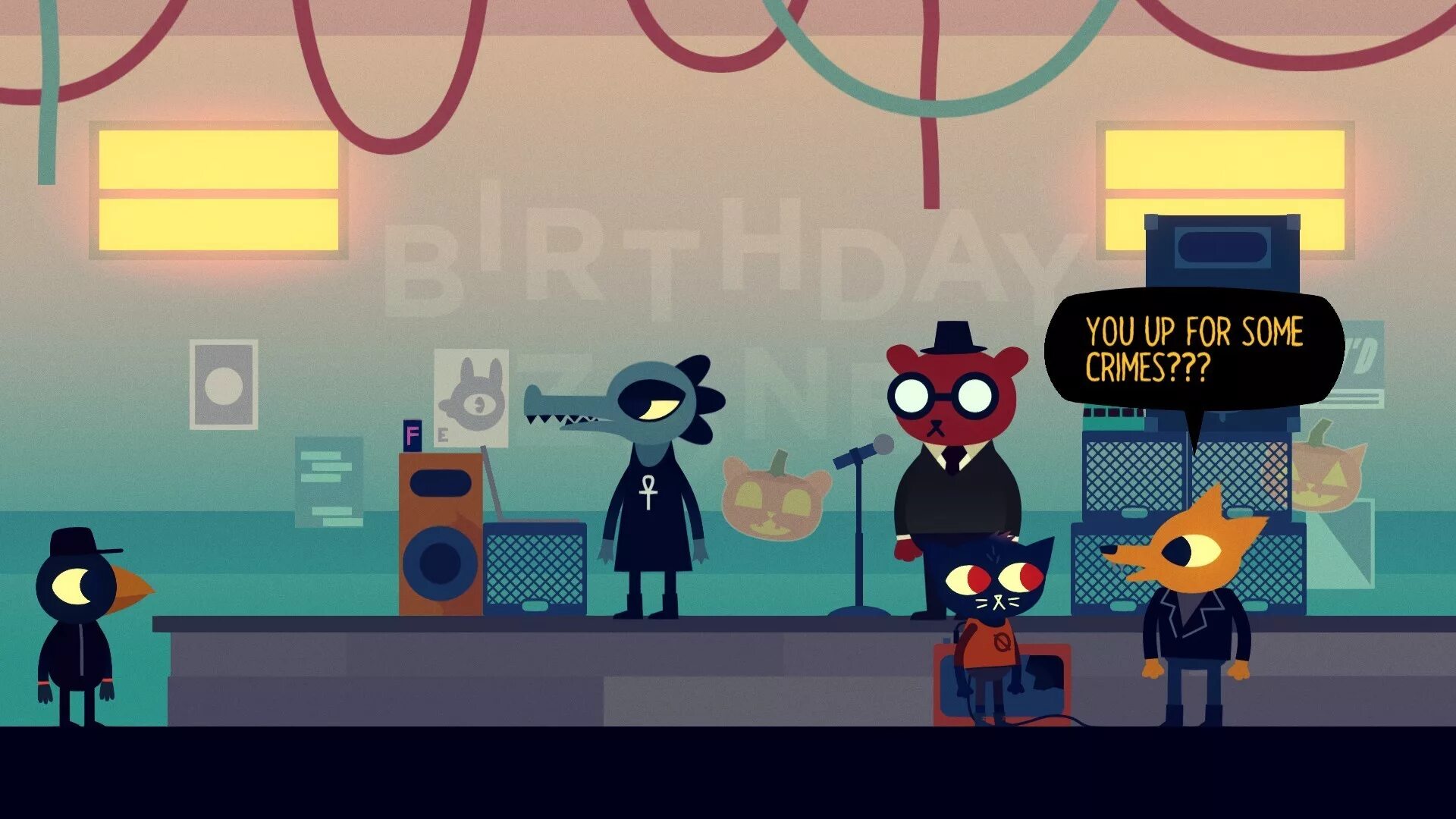 I don t do anything. Night in the Woods группа. Night in the Woods Скриншоты. Night in the Woods би скрины. Грегг Night in the Woods.