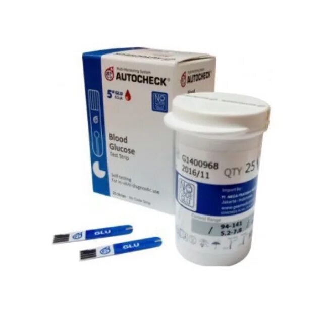 Glucose strip
