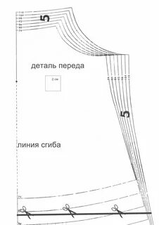Выкройка туники из муслина