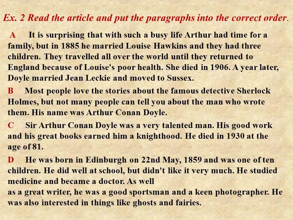 Put them write. Famous person топик по английскому. тексты famous people. read the text and put the paragraphs in the correct order. read the text and put the параграф in the correct order.