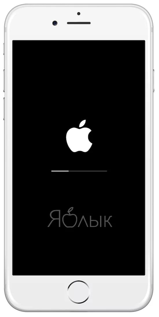 Включается iphone яблоко. Айфон выключается. Картинка включения айфона. Яблоко и полоска загрузки iphone. Картинка выключения айфона.