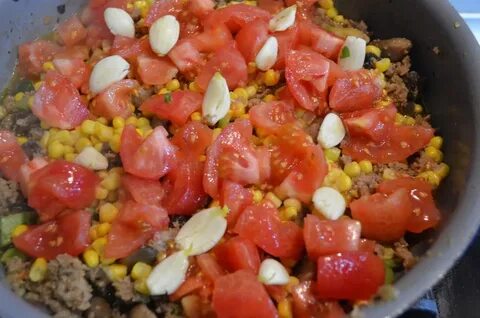 Фарш с овощами рецепт