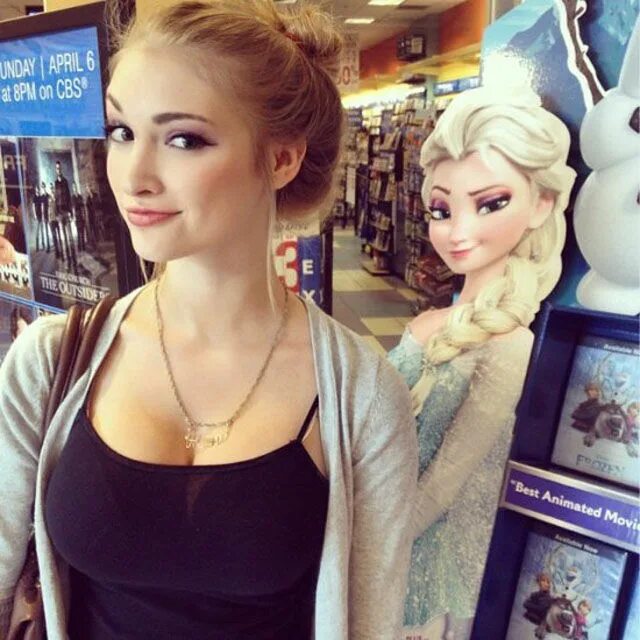 Сестра найса. Anna Faith Carlson Elsa.