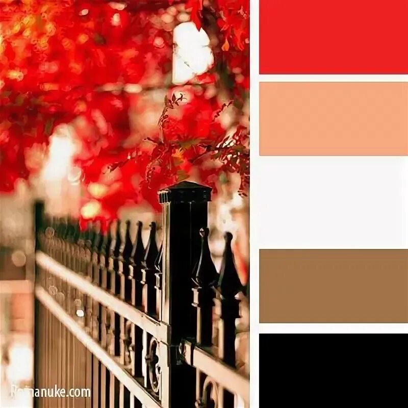 Сочетание цветов коричневый черный красный Page 114 IN COLOR BALANCE Подбор цвета Color palette, Green colour palette, Colo