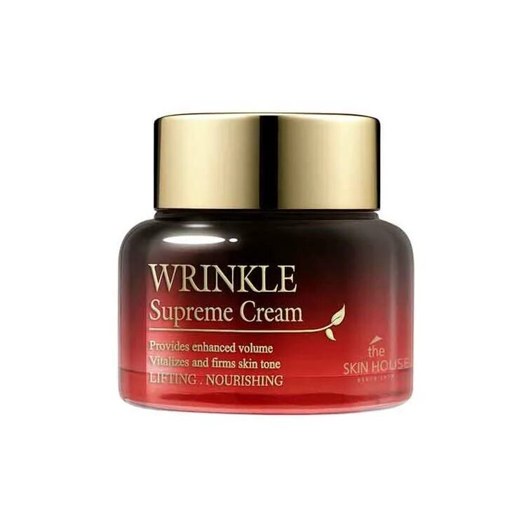 Skin House Wrinkle Supreme. Питательный крем для лица, 50мл, the Skin House. Крем лица с коллагеном the Skin House Wrinkle Collagen Cream, 50 мл. Корейский крем с женьшенем. Супрем крем