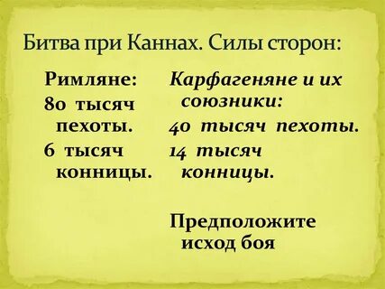 Битва при каннах
