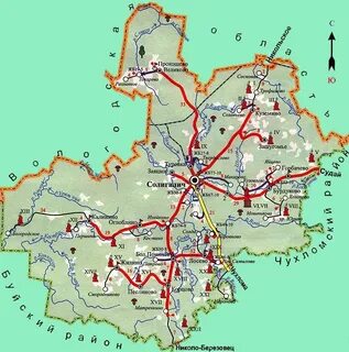 Город нея на карте