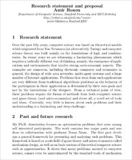 Research interests