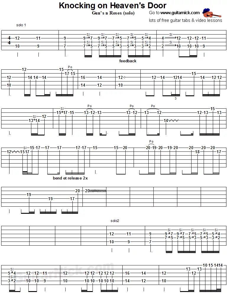 Tab tab gun. Guns n' Roses - Knockin on Heavens Door Guitar Lesson. Knocking Heavens Door. Guns n Roses knocking on Heaven's Door. Knocking on Heaven's Door табы.