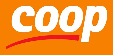 Coop Netherlands logo, orange bg.