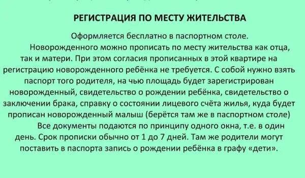 Сын прописан в квартире отца