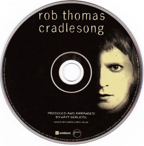 Альбом роба. Альбом год группа rob thomas - ... something to be.