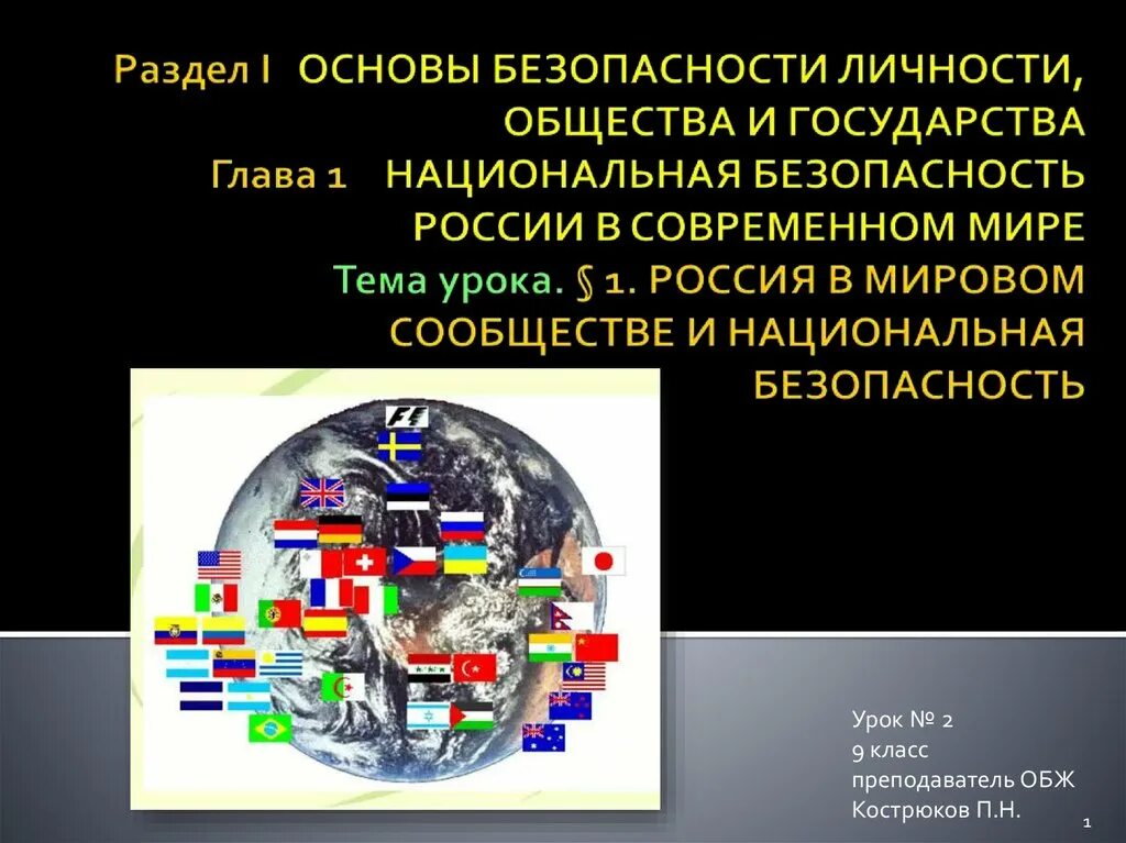 Образование и национальная безопасность. Обеспечение безопасности личности общества и государства. Основы безопасности личности общества и государства. Россия в мировом сообществе и Национальная безопасность. Безопасность личности и общества.