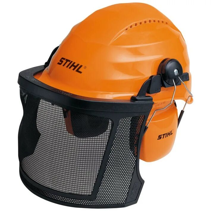 Защитная маска для работы триммером. Каска stihl function basic. шлем защитный stihl function. маска защитная stihl 0000 884 0512. каска хускварна с сеткой.