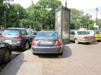 Штраф за парковку на тротуаре в москве