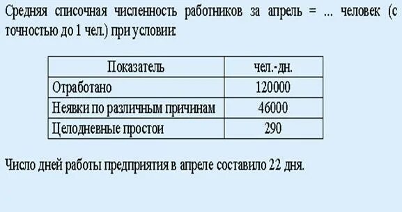 Средняя численность и среднесписочная численность разница. Среднее списочное число работников целодневные простои. средняя явочная численность работников за апрель. средняя явочная численность работников человеоу дней. среднесписочная численность работников через явки и неявки.