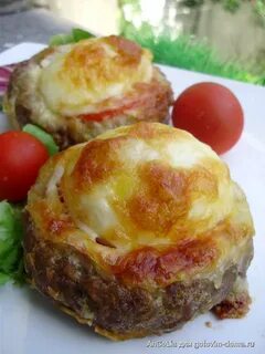 Медальоны из фарша в духовке