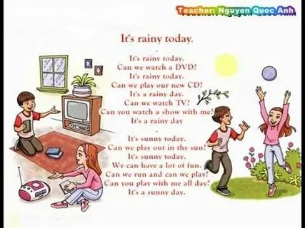 It rain today