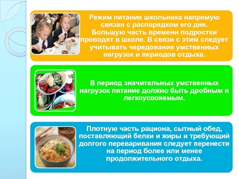 Документы по питанию в школе