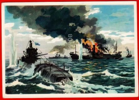 Морской бой лодки