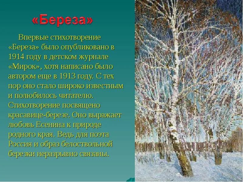 Стих Бунина еще и холоден и сыр. Стихотворение береза. Стих про березу. Стих берёза Рождественский.