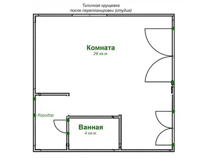 Сколько комнат 1