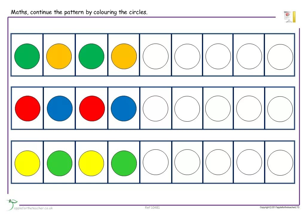 В 4 кругах разложено 7 карт. Продолжи ряд. Задания на последовательность. Логический ряд для дошкольников. Задания на логический ряд для детей.