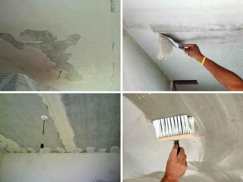 Перед покраской потолка нужно грунтовать. Грунтование потолка. Плитка потолочная побелка. Поклейка плитки на потолок. Покрасить неровный потолок.