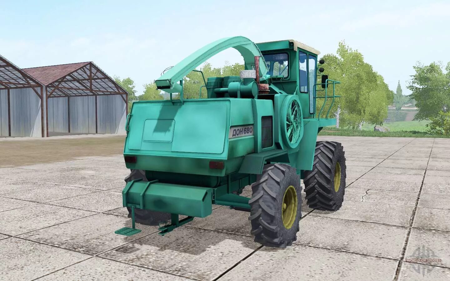 Комбайн 680м. Кормоуборочный комбайн дон 680. дон 680 зеленый. дон 680 для фс 19.