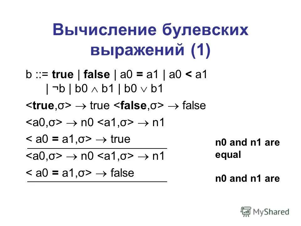 Формальное описание языков программирования. Формальное описание языков программирования