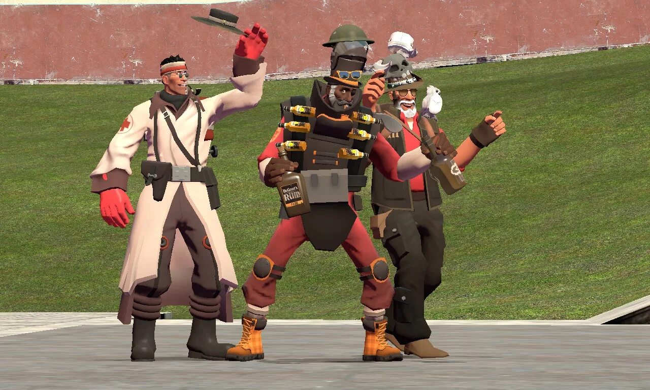 MVM tf2 шляпы. Низкотемпературный костюм тф2. Gmod tf2 турель. Team Fortress 2 моды.