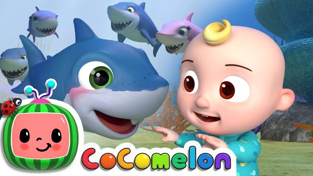 Cocomelon 2023. Беби Шарк. Cocomelon герои. Cocomelon Nursery Rhymes. Baby Shark Cocomelon.
