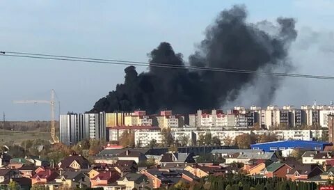 Сгорела новостройка