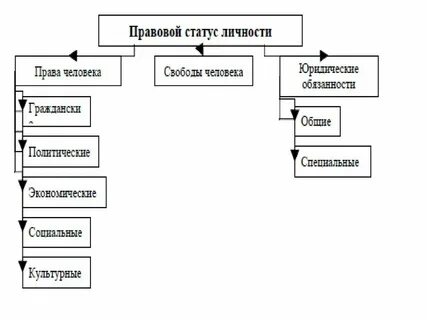 Общий правовой статус это