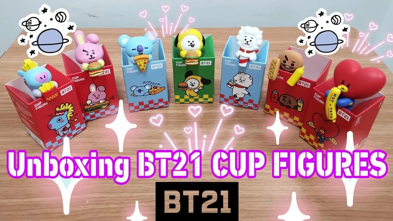 Bt21 Figure. +21 Figure. 21 cups