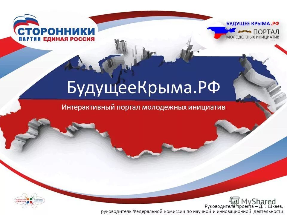 Крым будущее россии. Презентация на тему Единая Россия. Будущее Крыма. Эмблема интерактивная России. Инициатива молодых будущее России картинка.