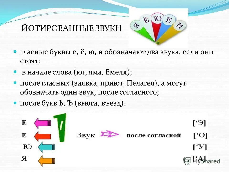 В каких словах есть два звука