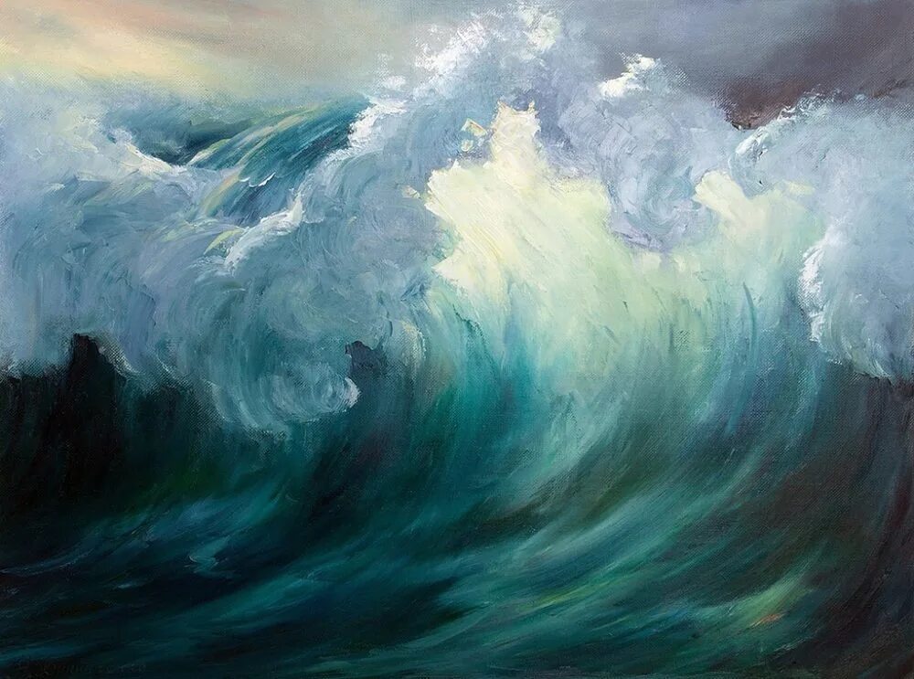 Шторм масло. Картина волна. Море волна живопись. Волны маслом. Волна живопись маслом.