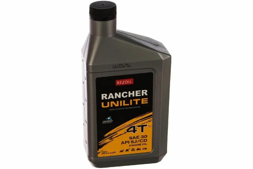 Масло Rancher unilite 4т минеральное SAE 30 API SJ/CF 0,946 Л. Rezoil. Масло резер 4т 0,946л. Минеральное SAE 30 Rezoil unilite Rancher. Масло Rancher Lubrilite цепное 0.946 л Rezoil Rezer 03.008.00019. Масло Rancher unilite 4-тактное минеральное SAE 30 API SJ/CF 0.946 Л Rezoil Rezer 03.008.00020.