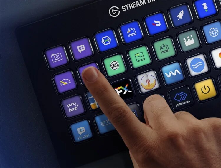 Как называется клавиатура на экране. Elgato stream deck xl. клавиатура elgato stream deck xl. контроллер elgato stream deck xl. панель для стриминга elgato stream deck xl.