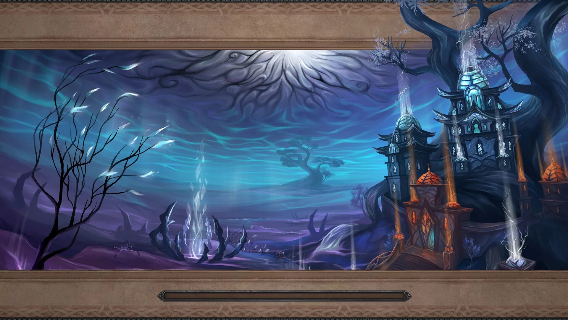 Loads dark. Wow loading Screen Art. Warcraft Dread. Арты на экран. Хранилище воплощений Loadscreen.