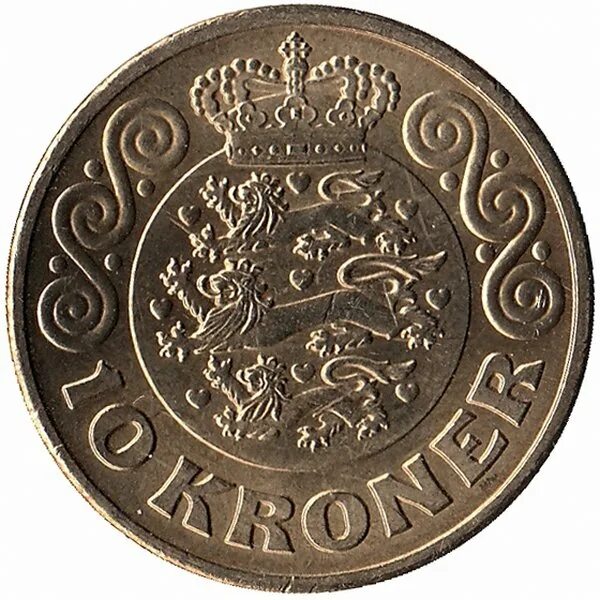 10 Крон монета. Монета Denmark 10. 10 крон купить
