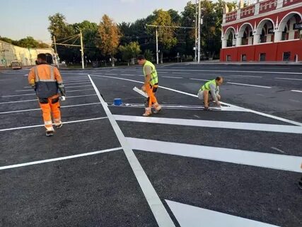 Новая разметка на дорогах