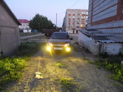 Лампа дхо желтая