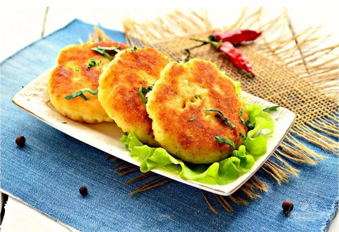 Котлеты из картофеля с перцем рецепт с фото пошагово - 1000.menu