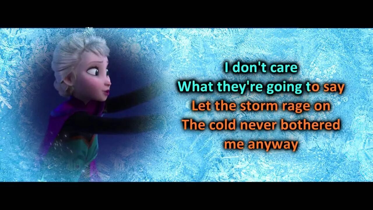 Включи let it go. Frozen - Idina Menzel - Let it go. Let it go идина Мензел. Холодное сердце караоке. Idina Menzel – Let it go (Frozen OST).