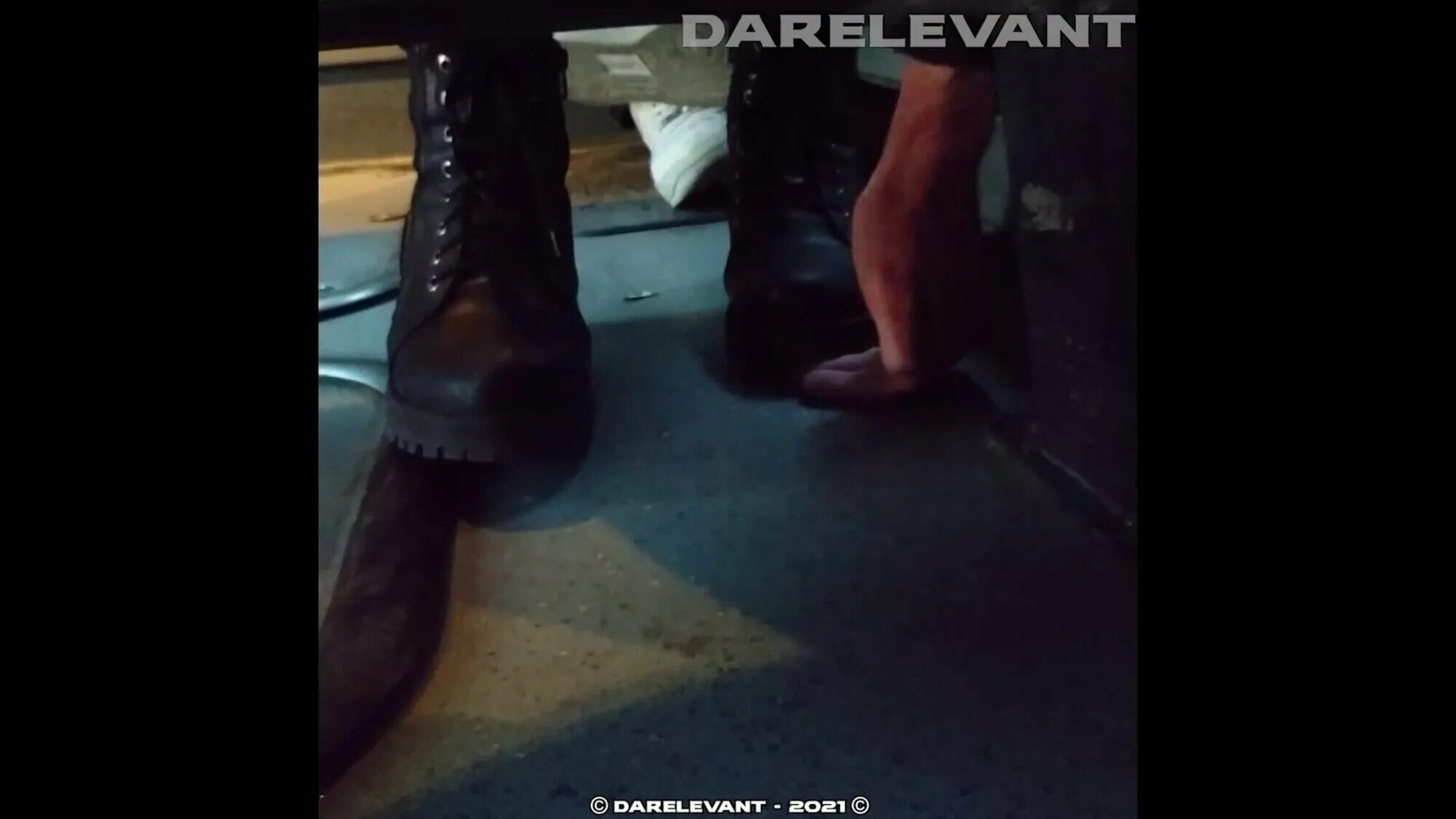 Boot femdom trample